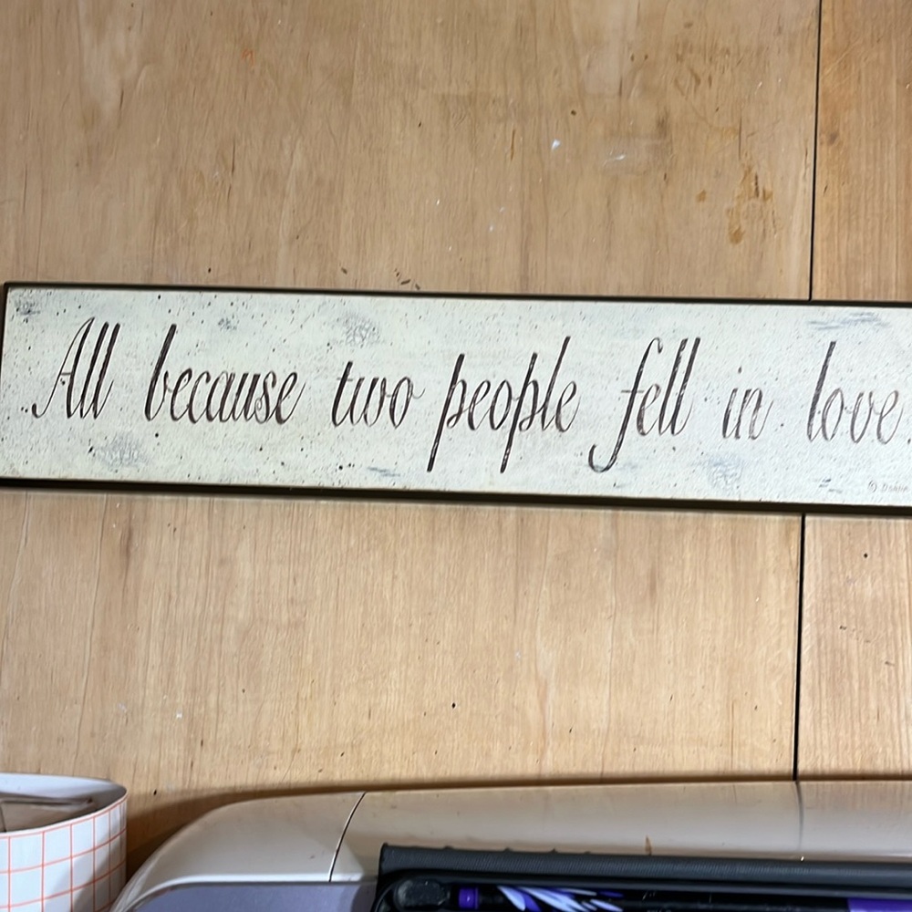 Wooden Sign